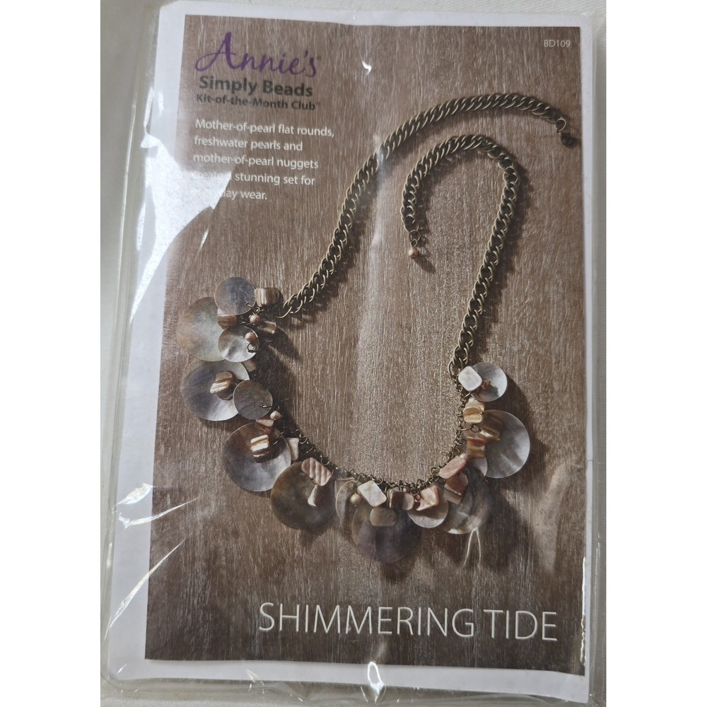 Annie's Simply Beads "Shimmering Tide" Kit-of-the-Month Club Kits BD109‎